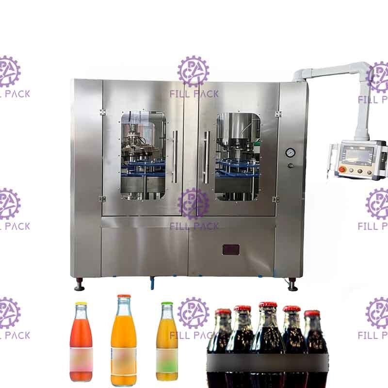 Línea de relleno de proceso carbónica del refresco con la conexión auto 8000BPH