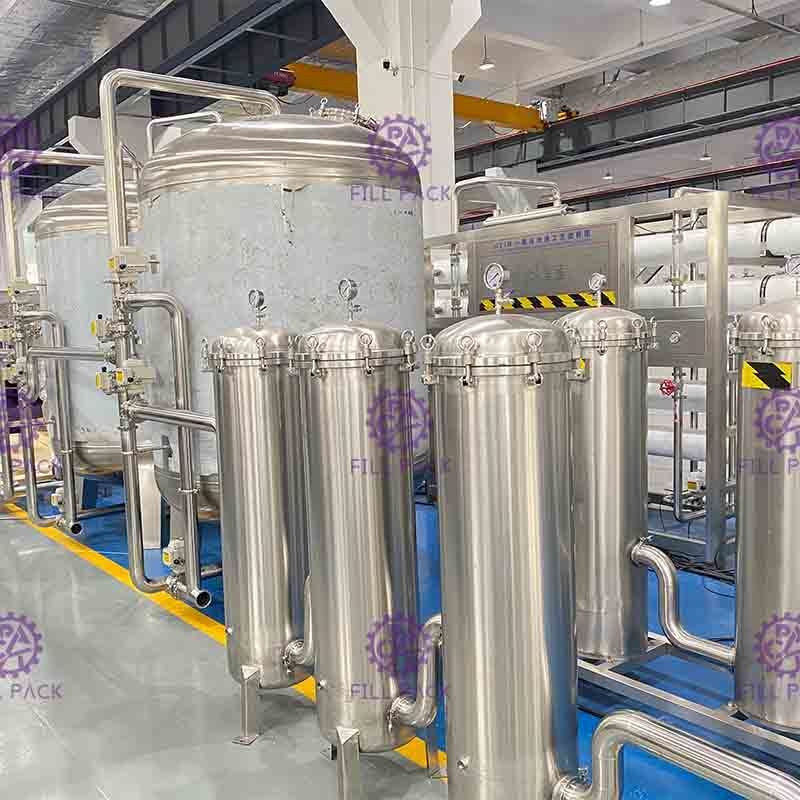 Máquina del filtro de agua de la membrana de la ósmosis reversa del sistema de tratamiento de agua potable