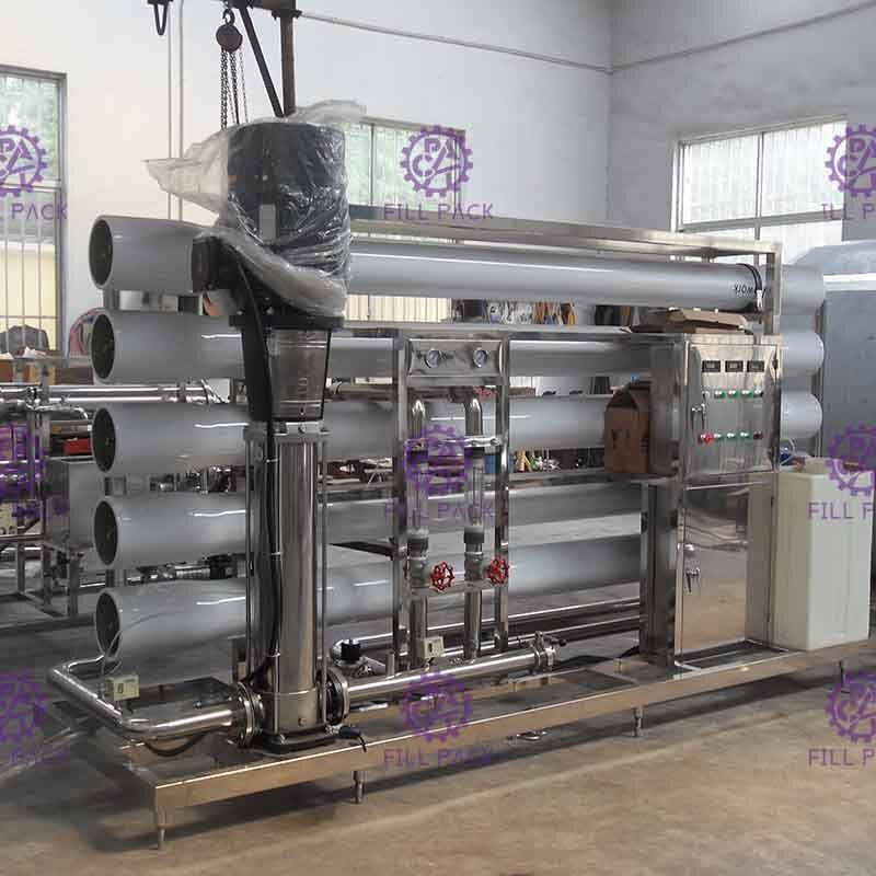 Sistema de tratamiento de aguas de la filtración de 12000 l./h ultra/sistema del Ro del agua de la ósmosis reversa