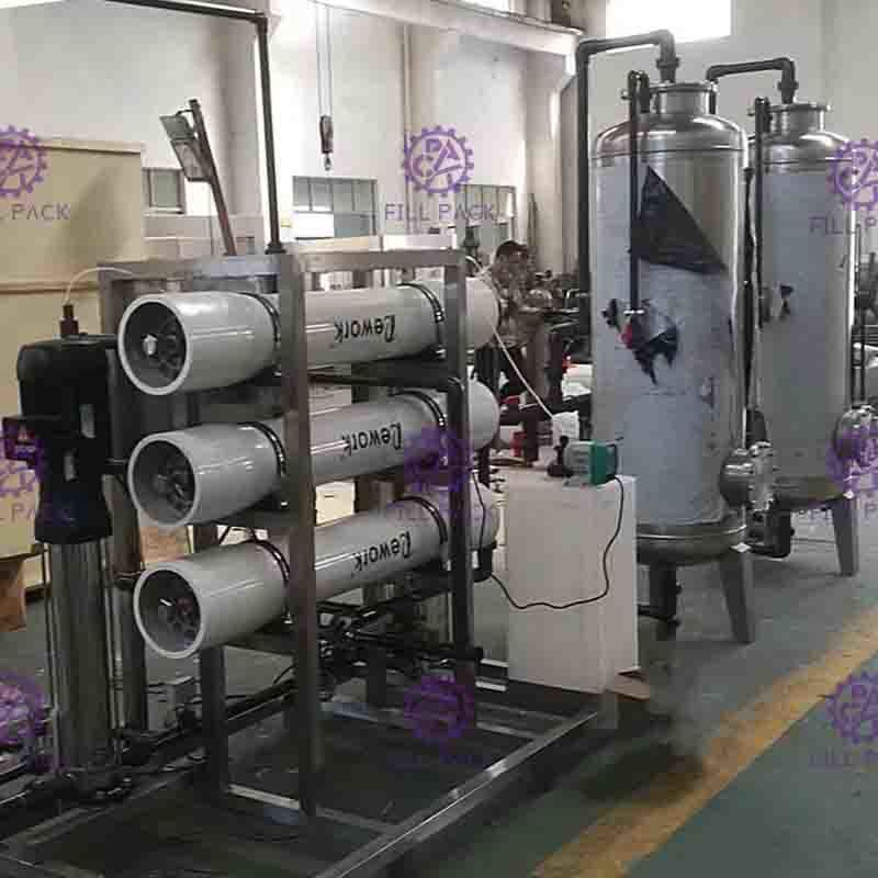 Consumición pura/equipo de proceso de la ósmosis reversa del RO/del agua/planta/máquina/sistema/línea potables