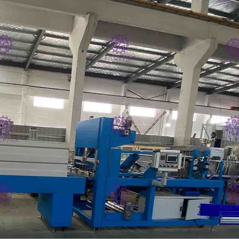 Envoltura linear completamente automática del encogimiento para el equipo plástico del embalaje de la botella con las películas impresas