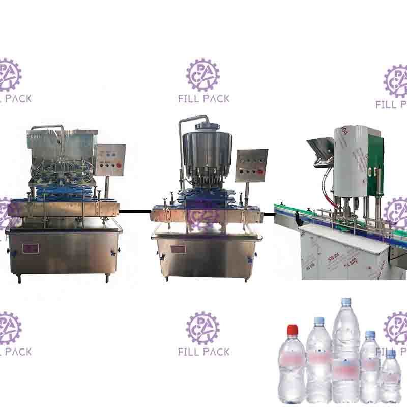 Agua de botella de consumición pura del ANIMAL DOMÉSTICO 3 en 1 equipo de producción de Monoblock/planta/máquina/sistema/línea