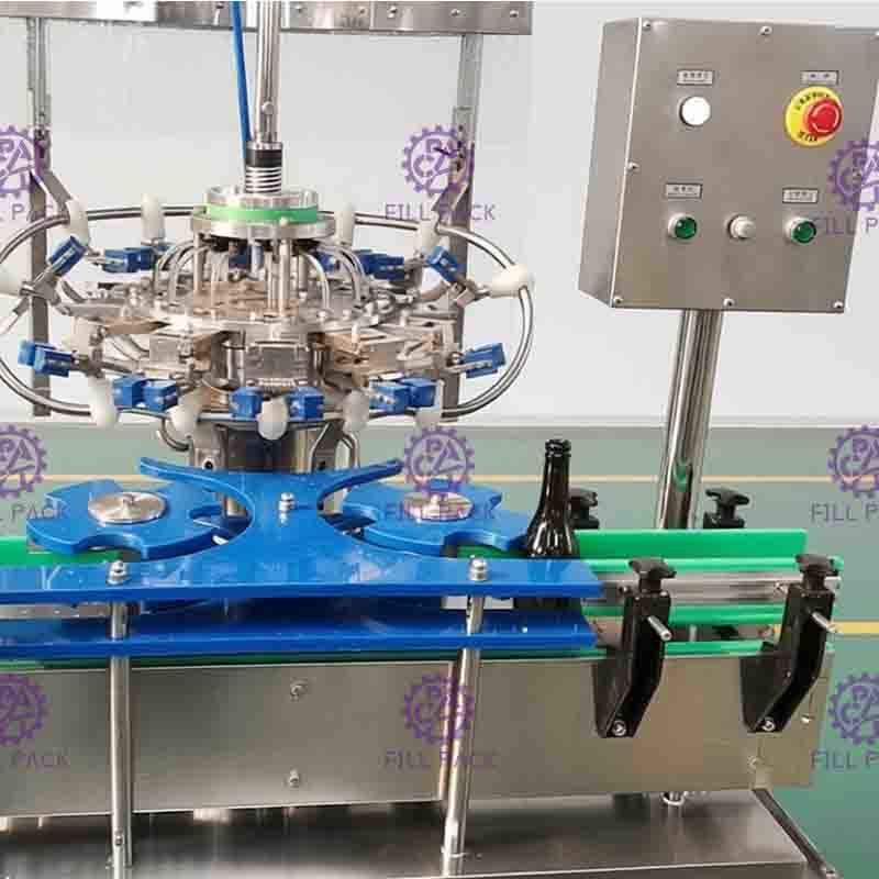 Sola unidad con las válvulas de alimentación de la máquina NANQING del llenador de la cerveza de la conexión del transportador