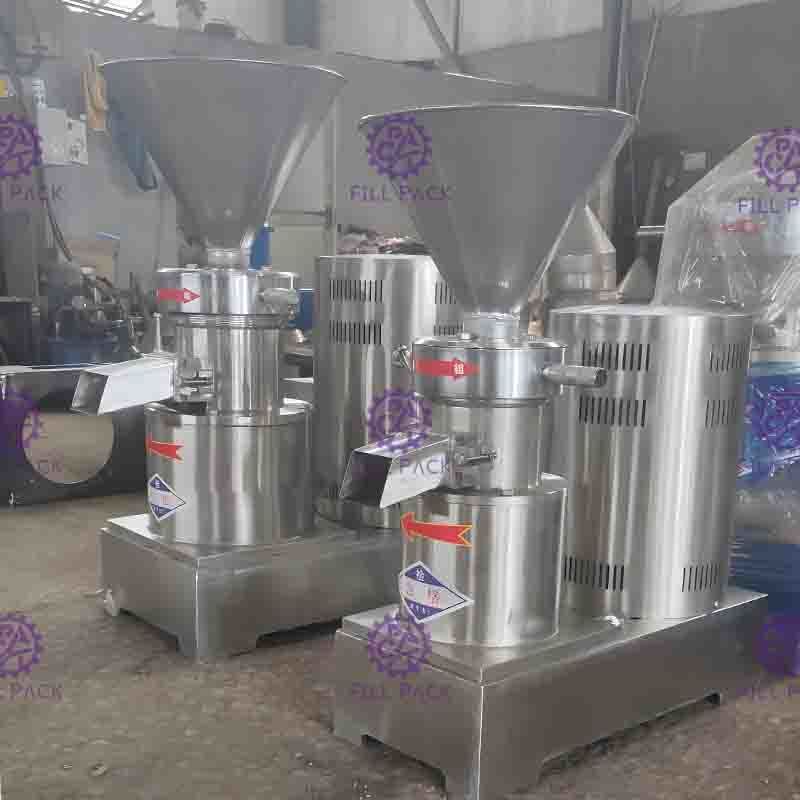 Tipo vertical máquina de proceso de la mantequilla del sésamo del cacahuete de SUS304