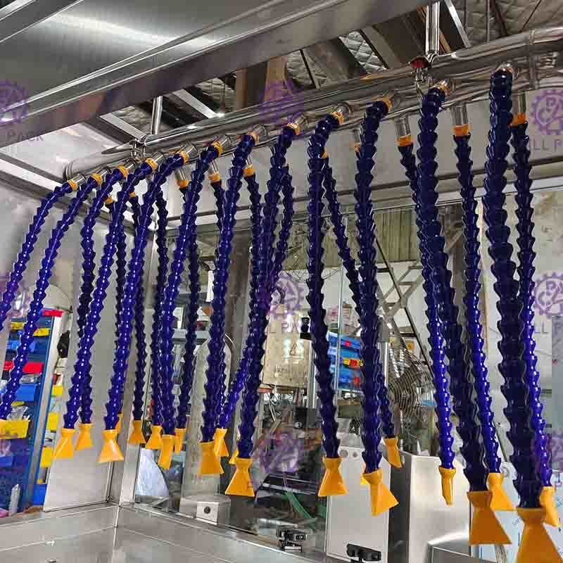 secador del soplo de la botella de la prueba del polvo 7.5kw para quitar la humedad de la botella de la línea de transformación del refresco