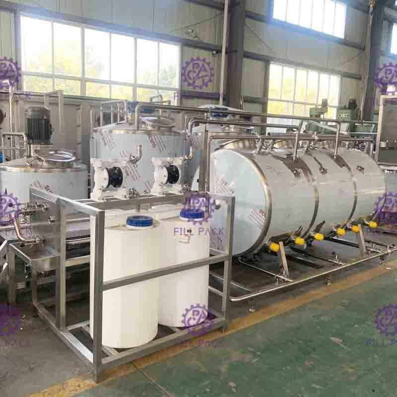 Bebida condimentada Juice Mixing Processing Line 7000L/H con el esterilizador de la placa del UHT