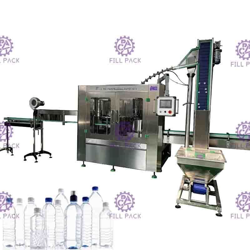 Máquina de rellenar mineral 3000BPH del agua potable con control del PLC
