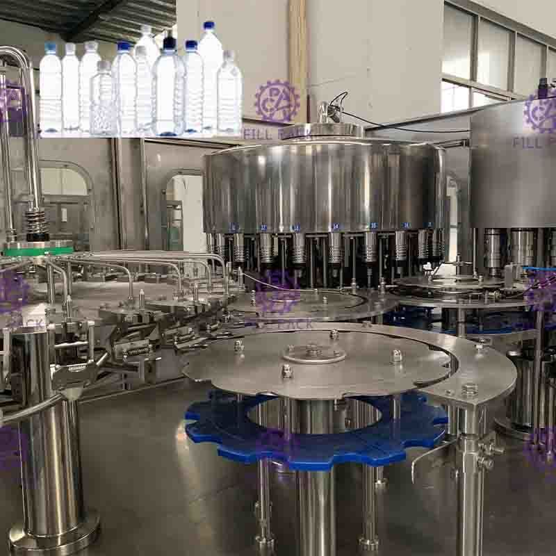 agua potable 3 del ANIMAL DOMÉSTICO 500ml/1L/2L en 1 equipo/planta/máquina/sistema/línea embotelladors de Monoblock