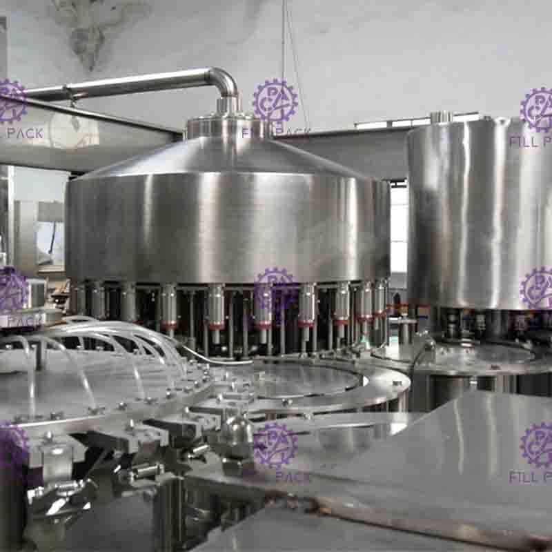 Control auto Juice Filling Machine del PLC con la velocidad 6000BPH