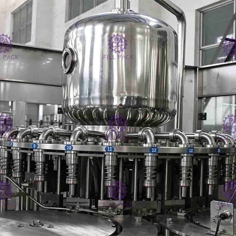 relleno en caliente Juice Machine For Glass Jars anaranjado de 0.4Mpa 8000BPH con la torsión de los casquillos